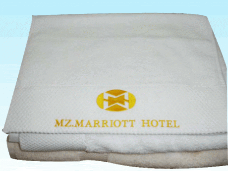 酒店提花浴巾